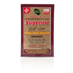 Supreme Herbal Henna Powder (Burgundy) | Natural Hair Color & Conditioner