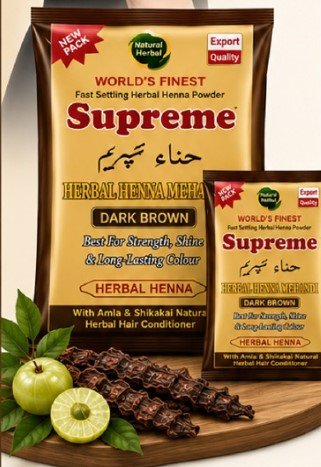 Dark Brown Henna
