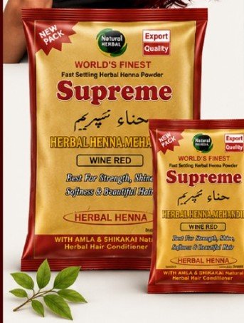 Wine Red Henna