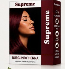 Hair Dye Burgundy