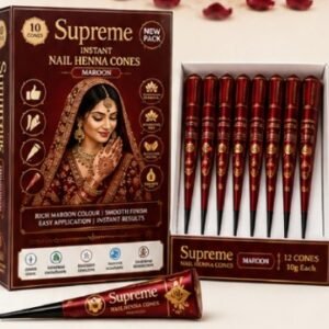 Instant Nail Henna — Maroon