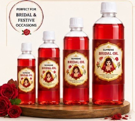 Supreme Bridal Oil – Premium Aromatic Henna Oil for Bridal & Festive Mehndi