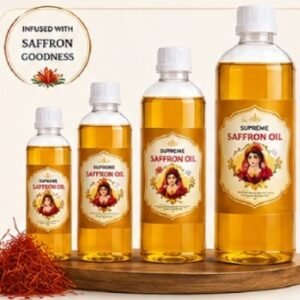 Supreme Saffron Oil – Premium Aromatic Saffron Oil for Henna Paste Mixing
