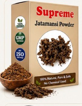Supreme Jatamansi Powder – 100% Natural & Pure Herbal Hair & Scalp Care Powder | 100g