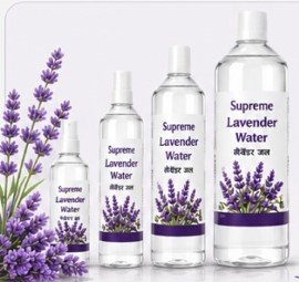 Supreme Lavender Water – Refreshing Botanical Face & Hair Mist, Lavender Water Toner for Daily Skincare